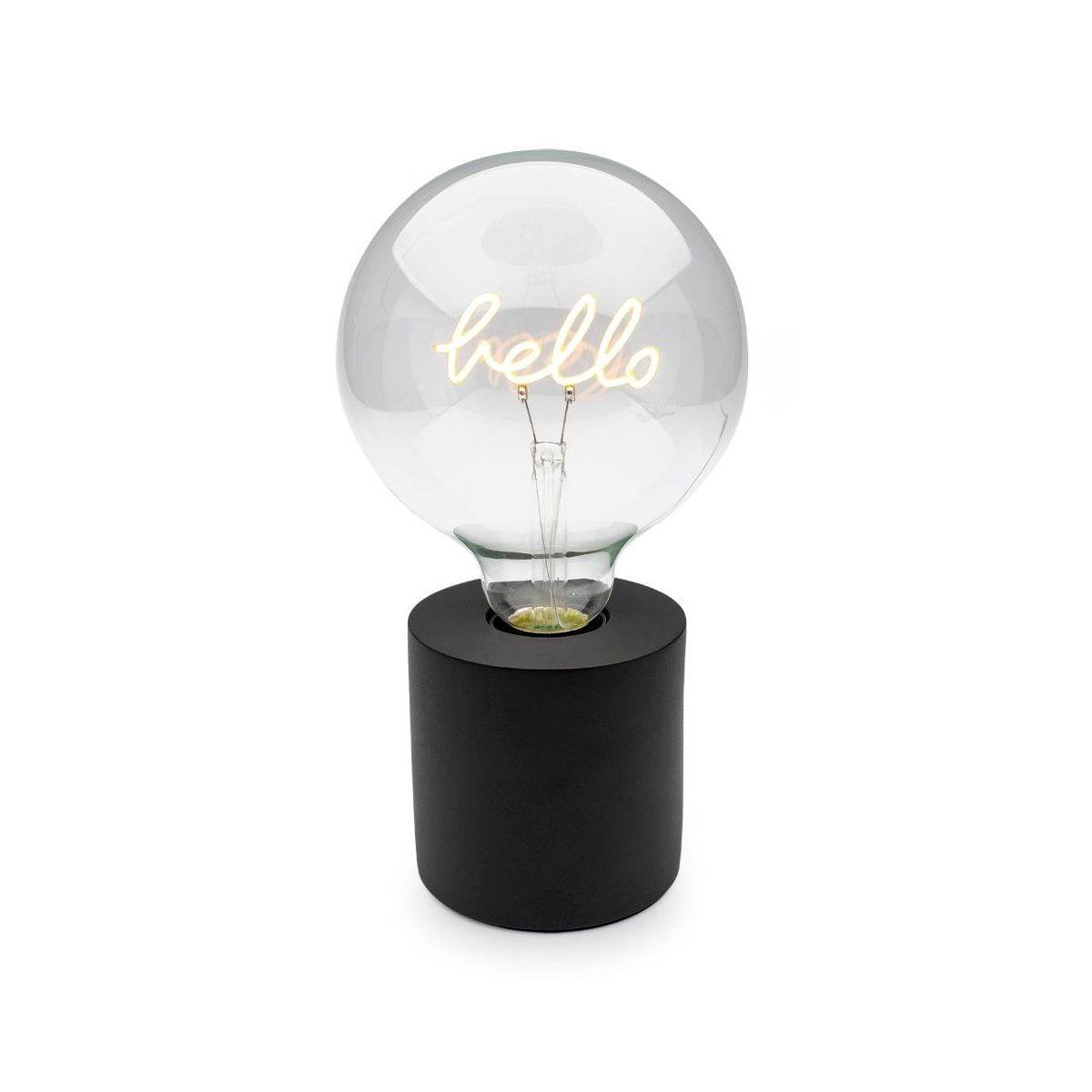 Luminária Lâmpada de Filamento Hello