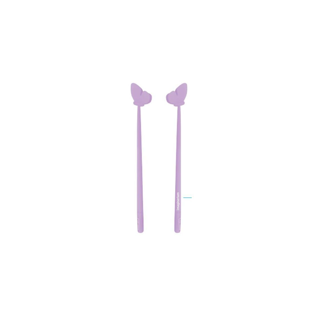 Caneta de Silicone Borboleta