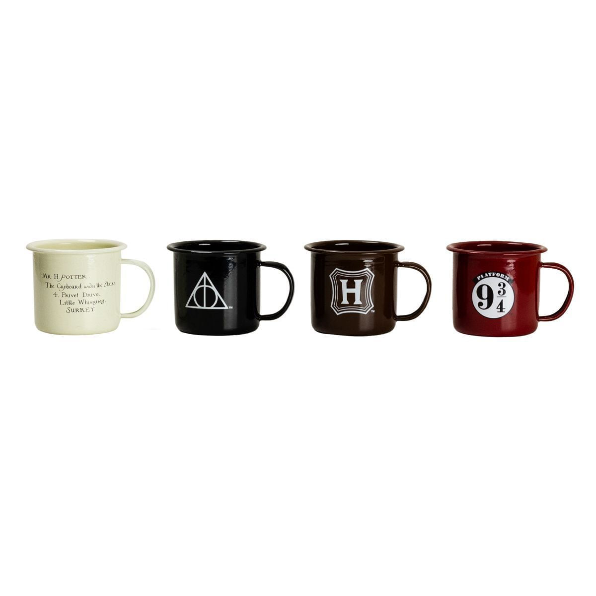 Kit Com 4 Canecas Icones Harry Potter Harry Potter