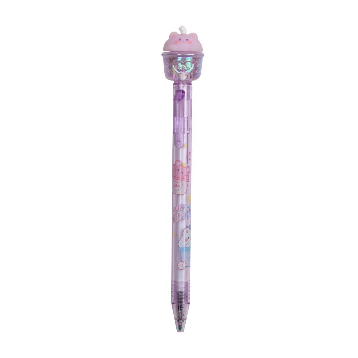 Caneta Urso Lilás