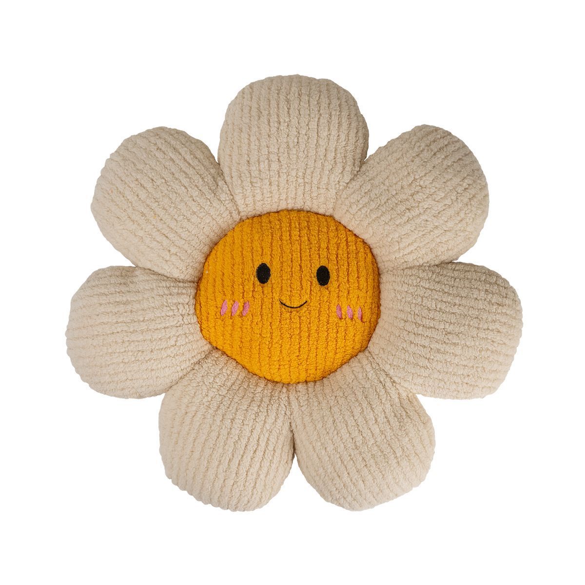 Almofada Flor Sorridente Off White