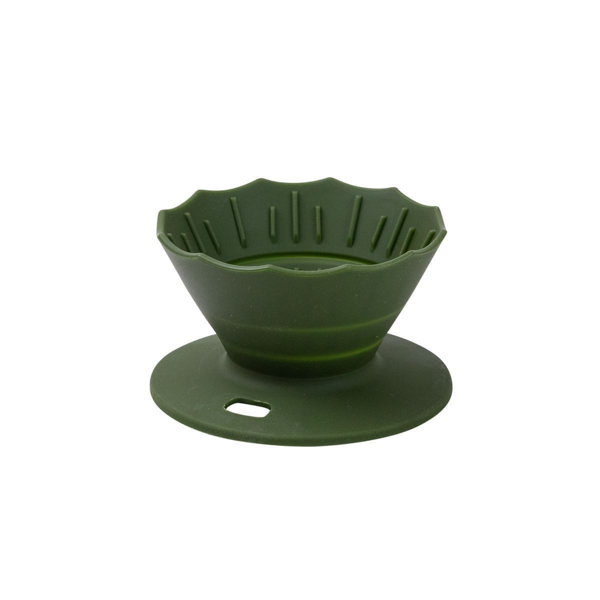 Coador de Silicone para Café Verde