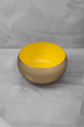 Centro-de-mesa-esmaltado-amarelo