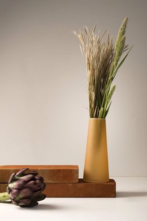 Vaso-vidro-longo-ocre-p