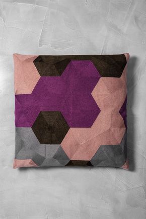 Capa-de-almofada-hexagonos