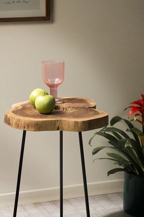 Mesa-tronco-de-madeira