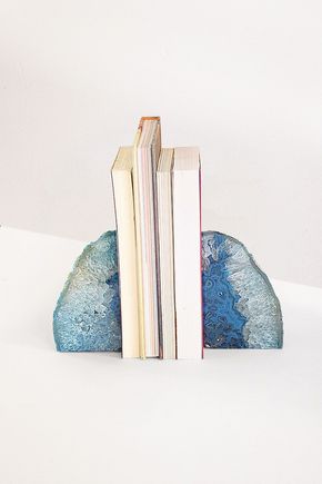 Porta-livros-agata-azul
