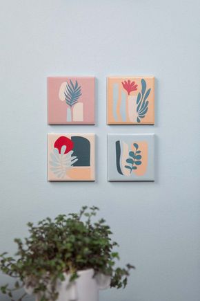 Quadro-4-azulejos-folhagem