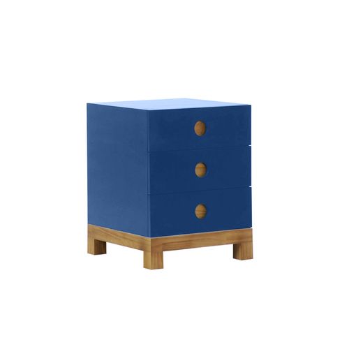 Mesa de Cabeceira Basic Azul