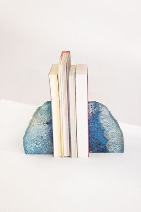 Porta-livros-agata-azul