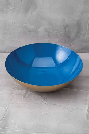 Centro-de-mesa-esmaltado-azul