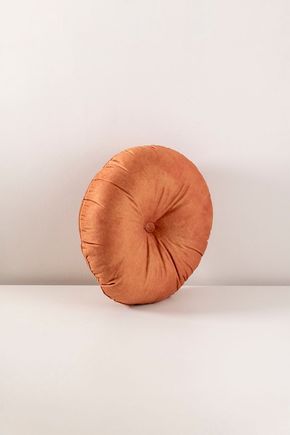 Almofada-redonda-botao-laranja