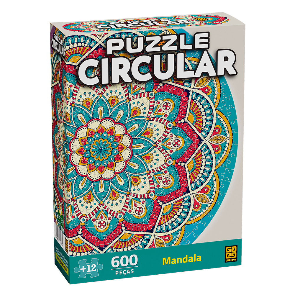 Puzzle 600 peças Mandala