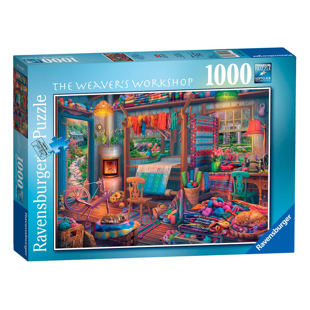 Puzzle 1000 peças Tear do Tecelão - Importado - Ravensburger