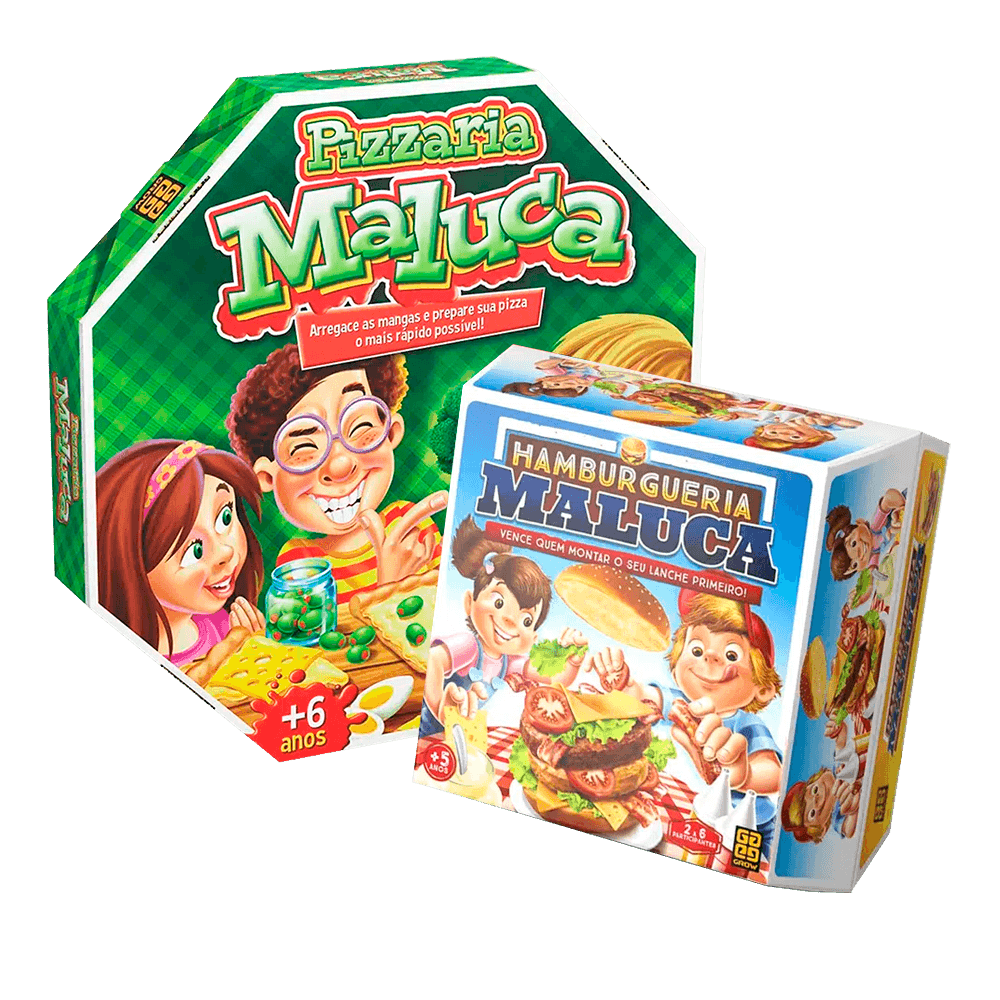 Combo Jogos Pizzaria e Hamburgueria