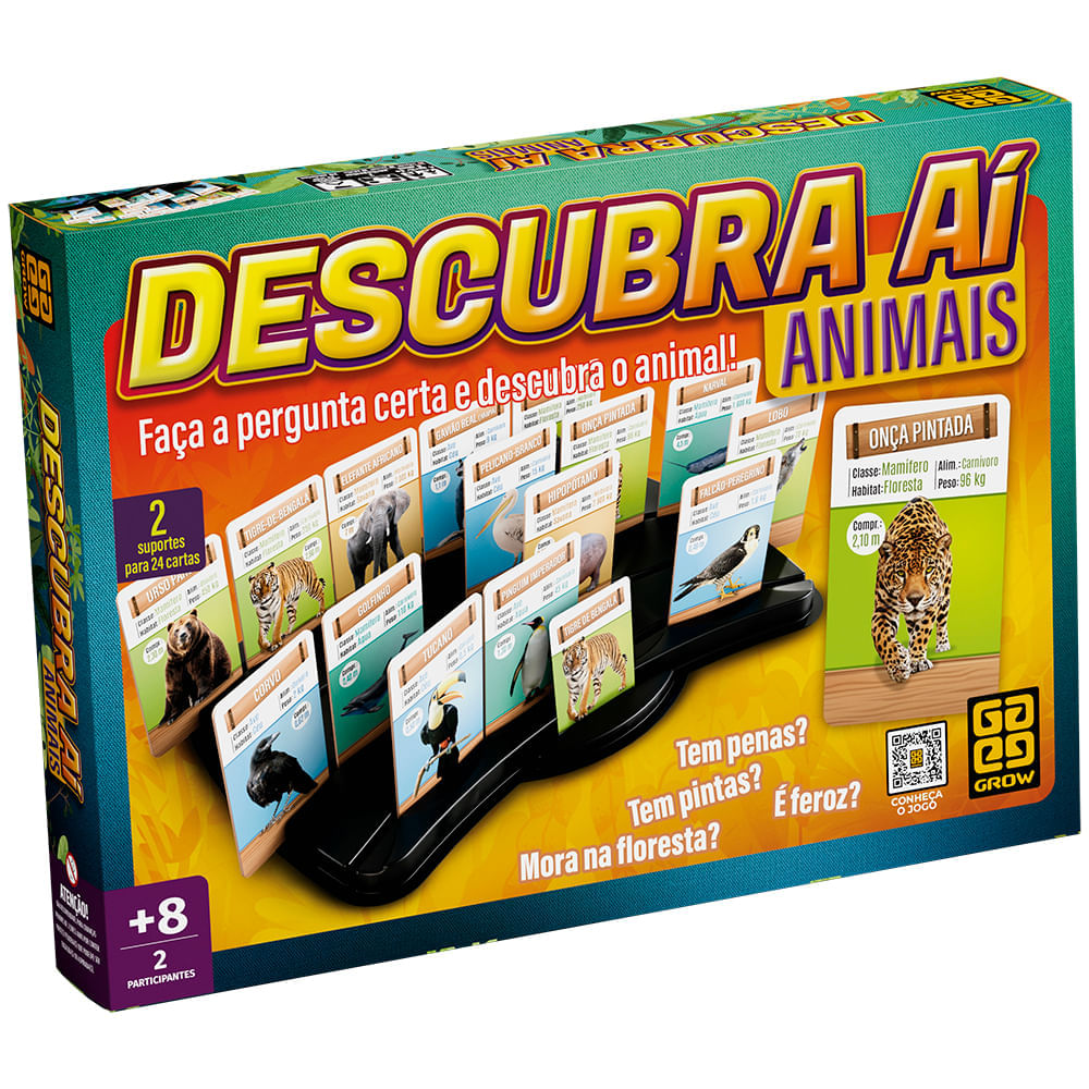 Jogo Descubra Aí  Animais