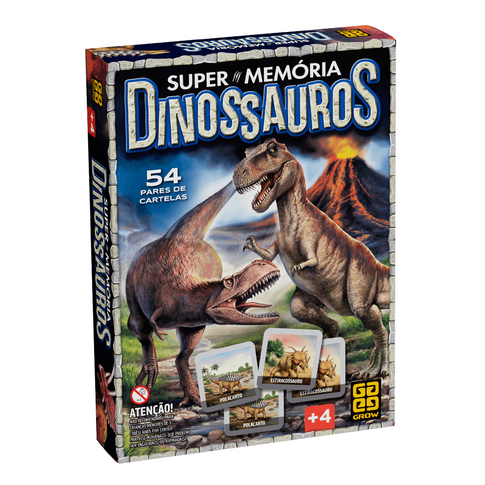 Jogo Supermemória Dinossauros