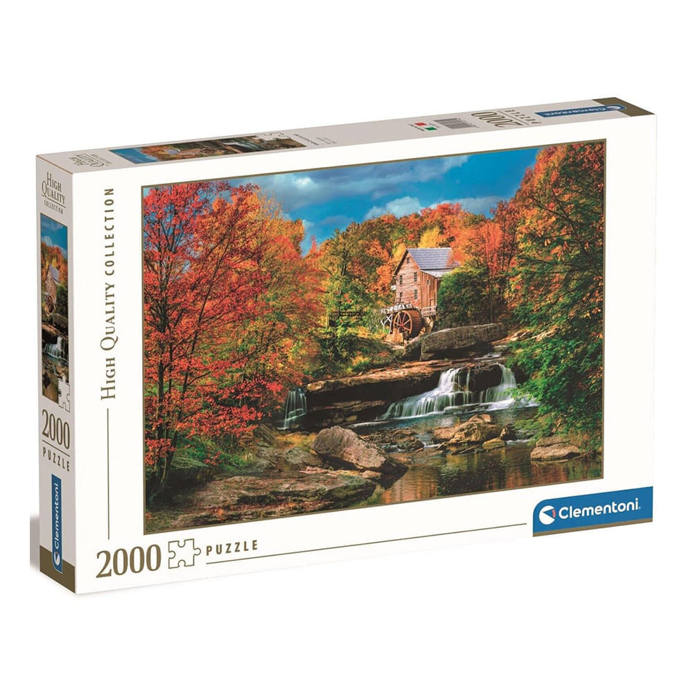 Puzzle 2000 Peças Casa no Riacho - Clementoni - Imp.