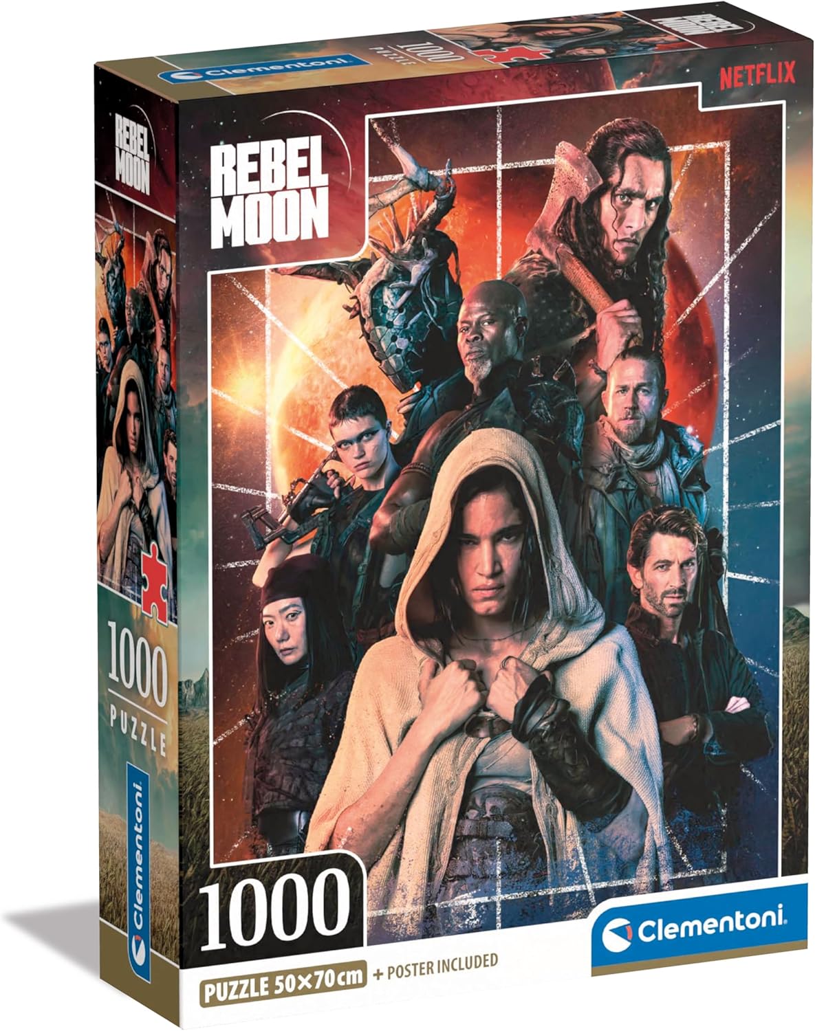 Puzzle 1000 Peças Rebel Moon  - Clementoni