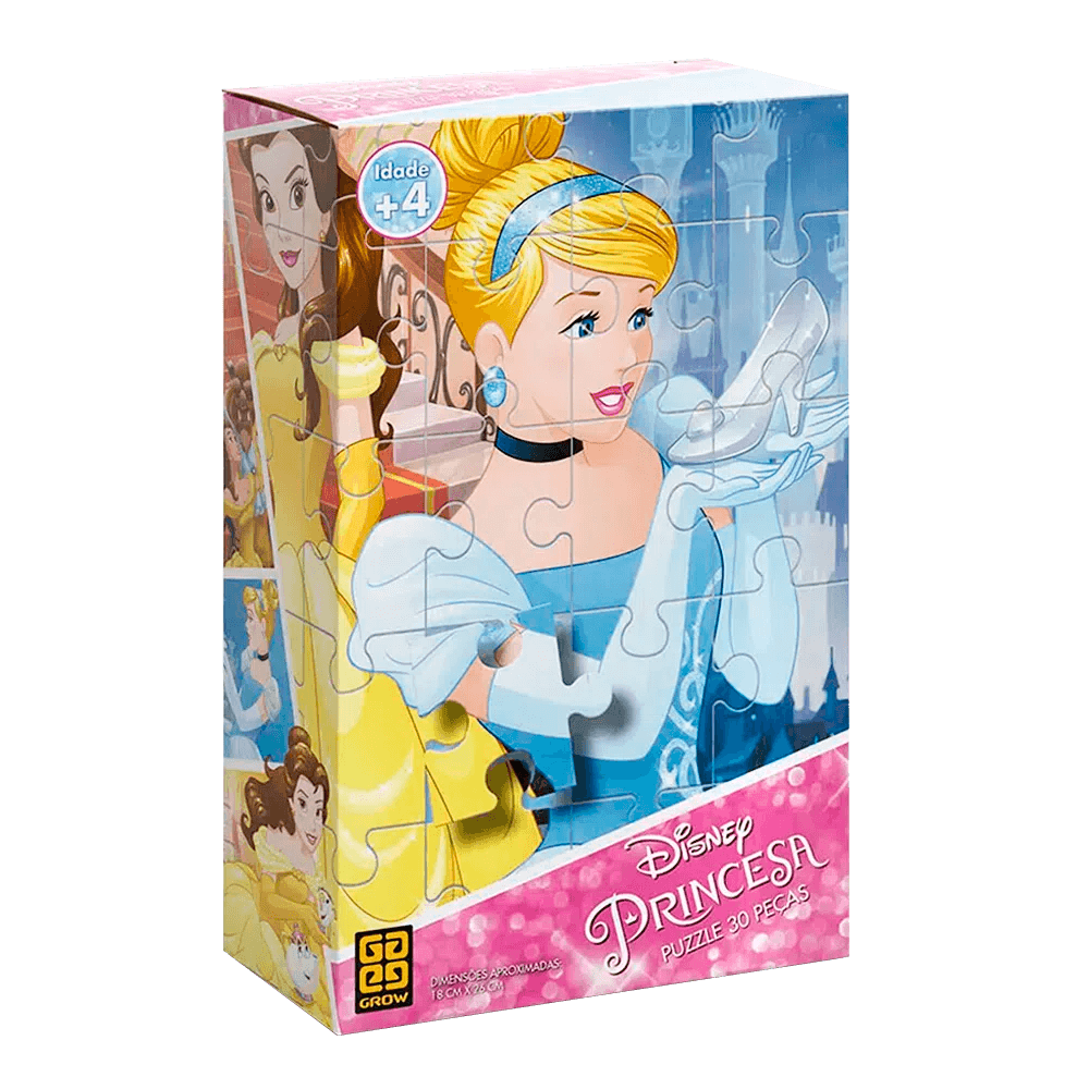 Quebra-cabeça 30 peças Princesas