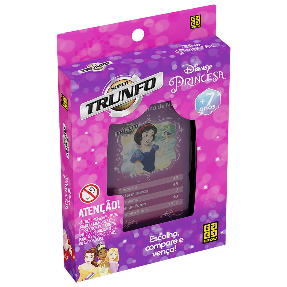 Super Trunfo Princesas Disney